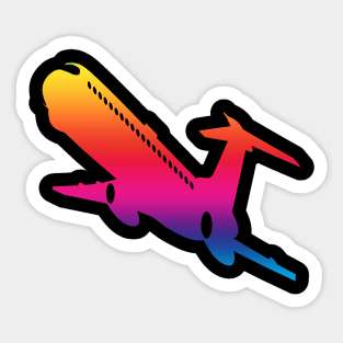 Airplane Sticker